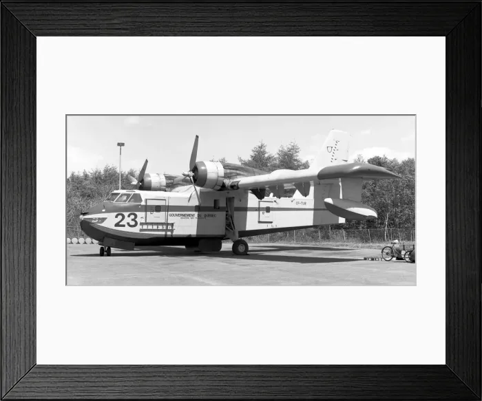 Framed Print : Canadair CL-215 CF-TUW Framed Print : Canadair CL-215 CF-TUW