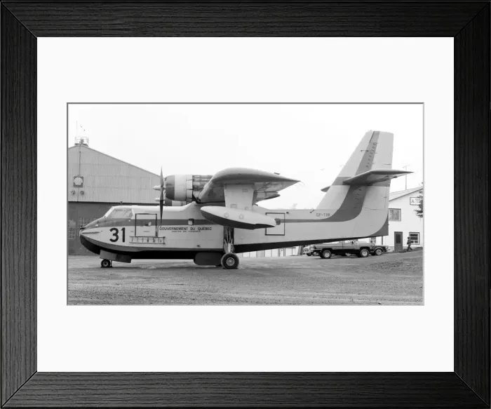 Framed Print : Canadair CL-215 CF-TXK Framed Print : Canadair CL-215 CF-TXK