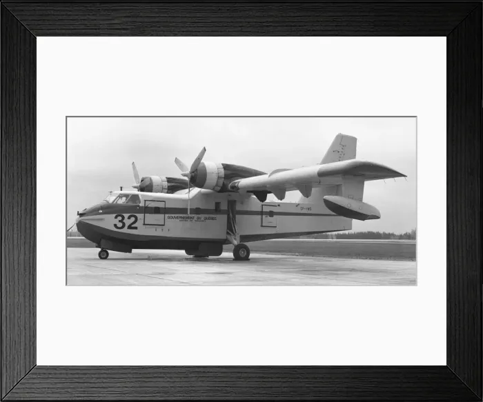 Framed Print : Canadair CL-215 CF-YWO Framed Print : Canadair CL-215 CF-YWO