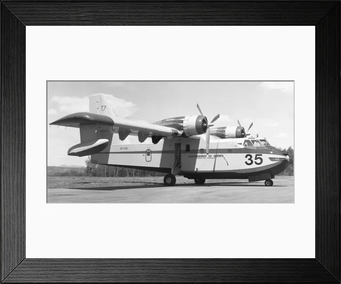 Framed Print : Canadair CL-215 CF-YXG Framed Print : Canadair CL-215 CF-YXG