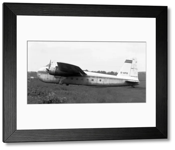 Framed Print : Bristol 170 Freighter Mk. 21E G-AIFS Framed Print : Bristol 170 Freighter Mk. 21E G-AIFS