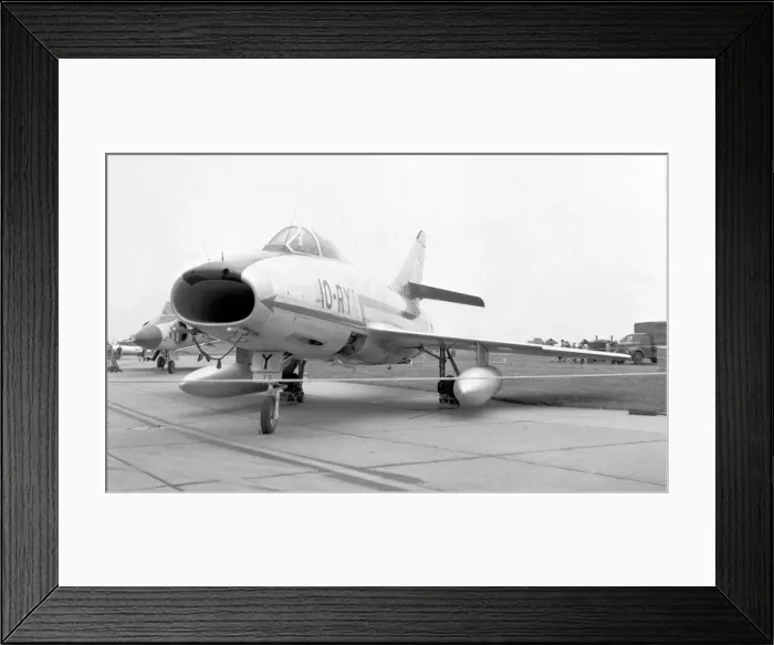 Framed Print : Dassault Super Mystere B. 2 10-RY Framed Print : Dassault Super Mystere B. 2 10-RY