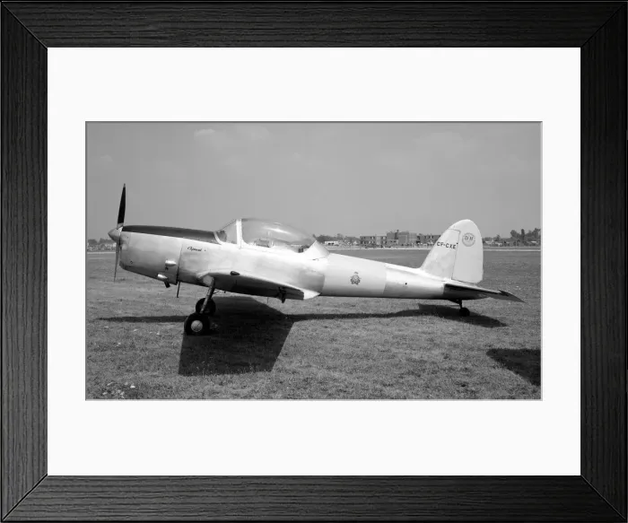 Framed Print : de Havilland DHC-1 Chipmunk CF-CXE Framed Print : de Havilland DHC-1 Chipmunk CF-CXE