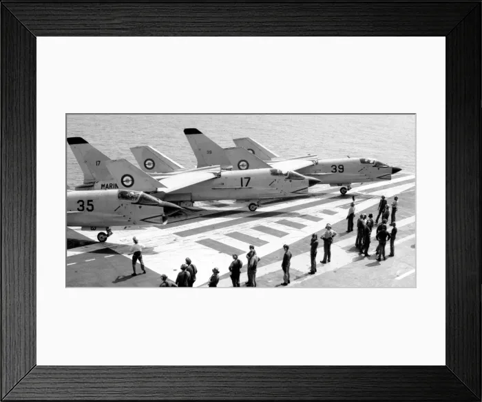 Framed Print : LTV F-8FN Crusaders 39, 17 and 35 Framed Print : LTV F-8FN Crusaders 39, 17 and 35
