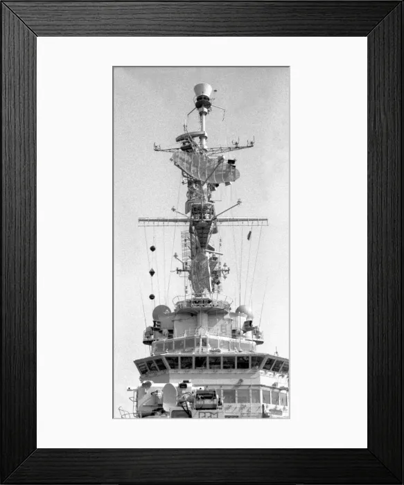 Framed Print : The Island of aircraft carrier Foch or Clemenceau Framed Print : The Island of aircraft carrier Foch or Clemenceau