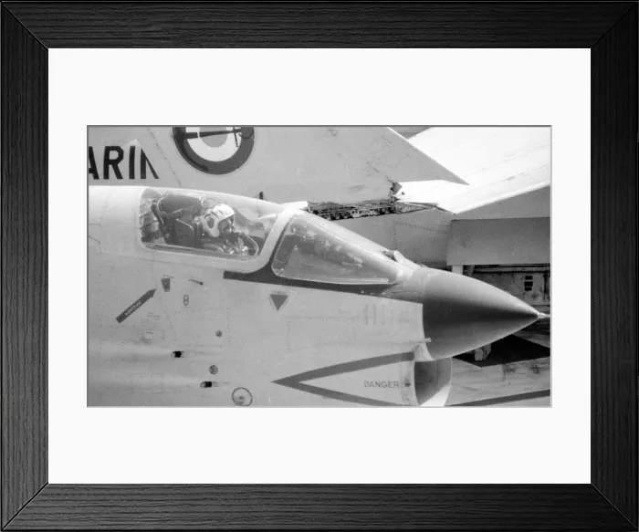 Framed Print : LTV F-8FN Crusader cockpit close-up Framed Print : LTV F-8FN Crusader cockpit close-up