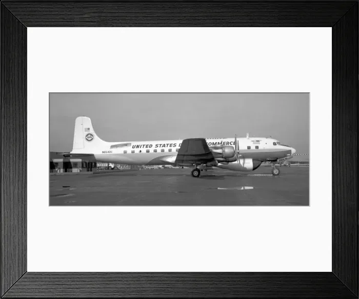Framed Print : Douglas DC-6A N6540C Framed Print : Douglas DC-6A N6540C