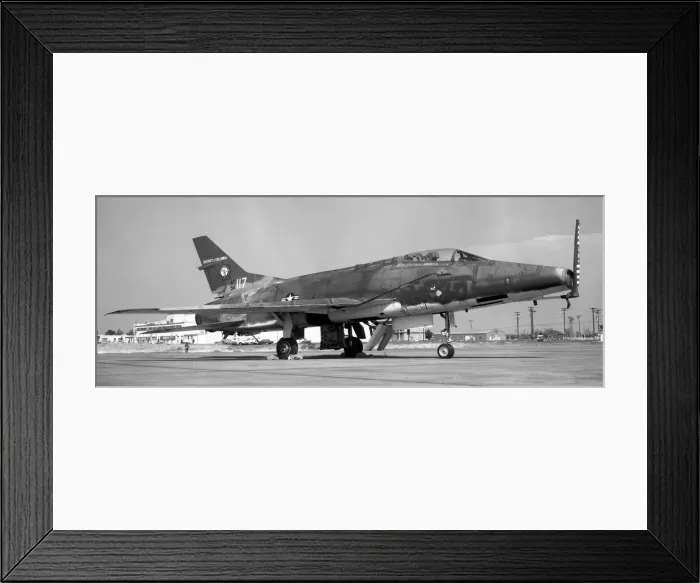 Framed Print : North American F-100C Super Sabre 54-2117 Framed Print : North American F-100C Super Sabre 54-2117