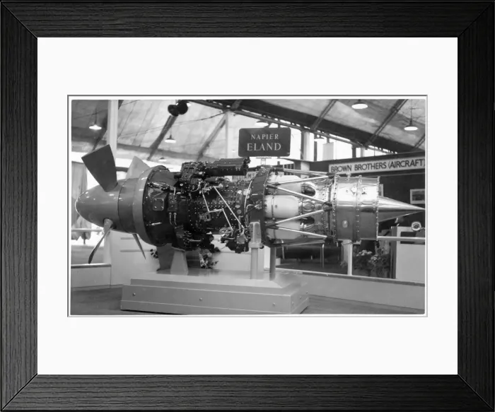 Framed Print : Napier Eland turboprop engine Framed Print : Napier Eland turboprop engine