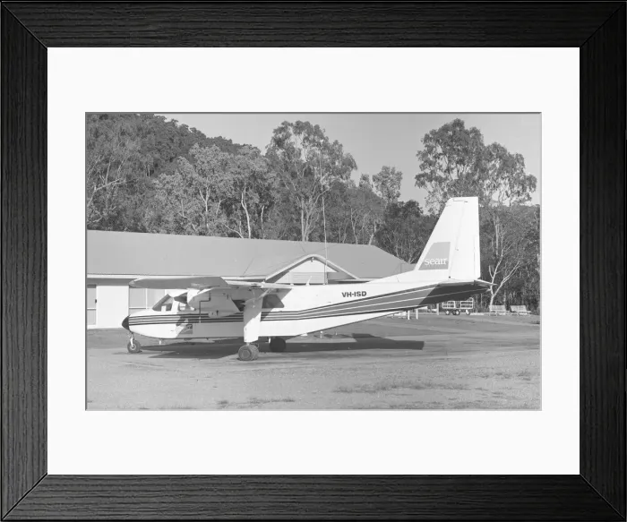 Framed Print : Britten-Norman BN. 2A Islander VH-ISD