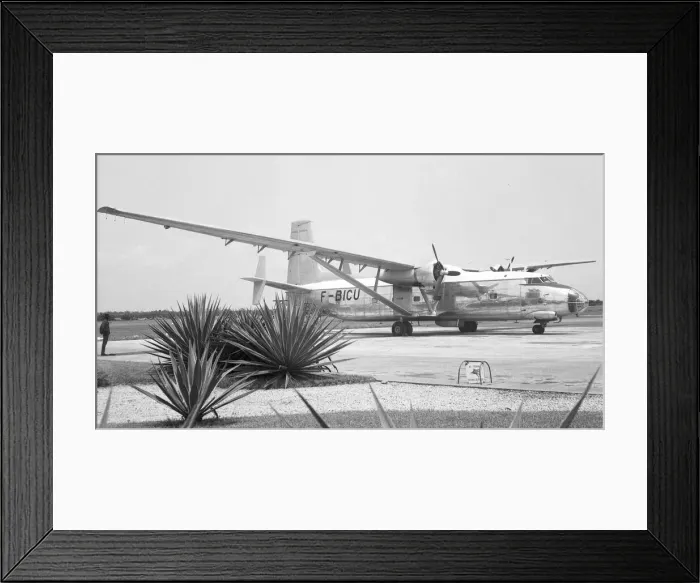 Framed Print : Hurel-Dubois HD. 34 F-BICU