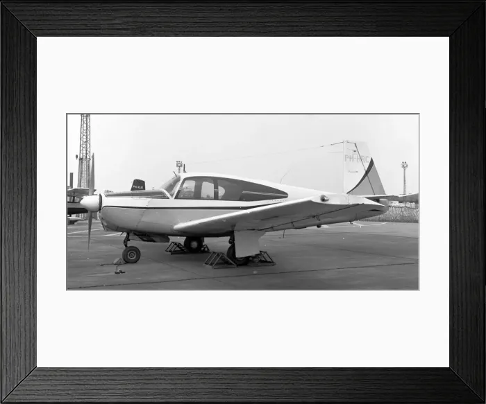 Framed Print : Mooney M20A PH-HRC Framed Print : Mooney M20A PH-HRC