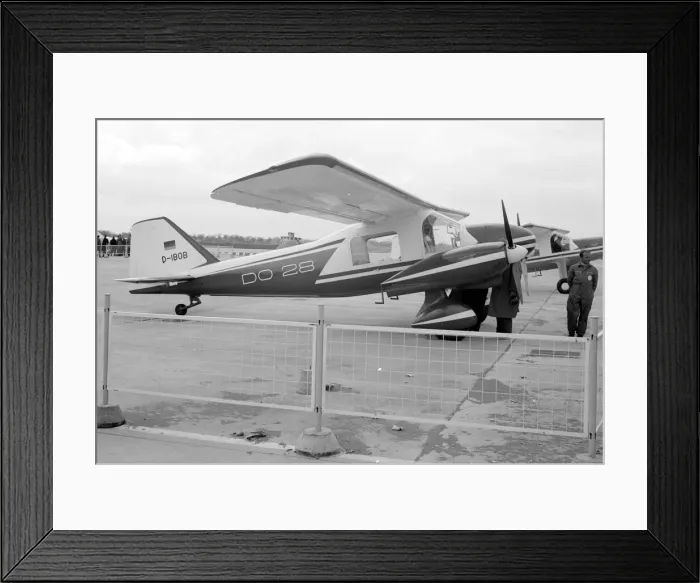 Framed Print : Dornier Do 28A-1 D-IBOB Framed Print : Dornier Do 28A-1 D-IBOB