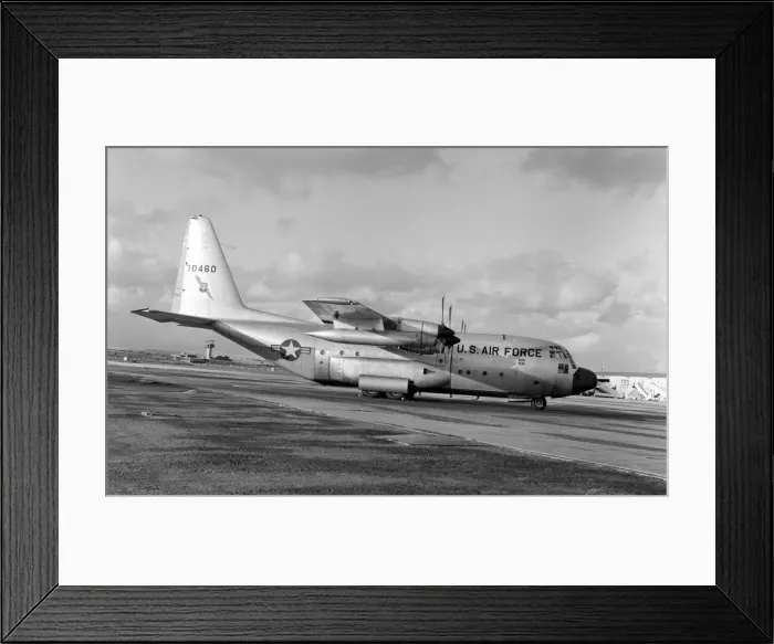 Framed Print : Lockheed C-130A-45-LM Hercules 57-0460 Framed Print : Lockheed C-130A-45-LM Hercules 57-0460