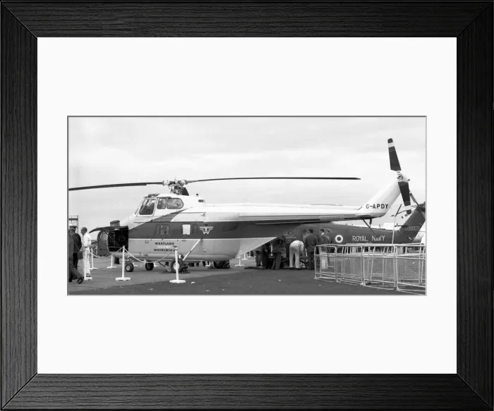 Framed Print : Westland-Sikorsky S. 55 Series 3 G-APDY Framed Print : Westland-Sikorsky S. 55 Series 3 G-APDY