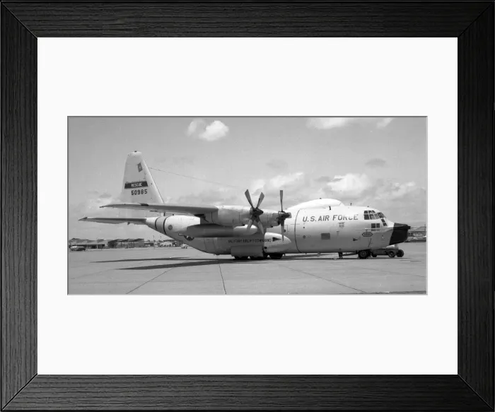 Framed Print : Lockheed HC-130H-LM Hercules 65-0985 Framed Print : Lockheed HC-130H-LM Hercules 65-0985