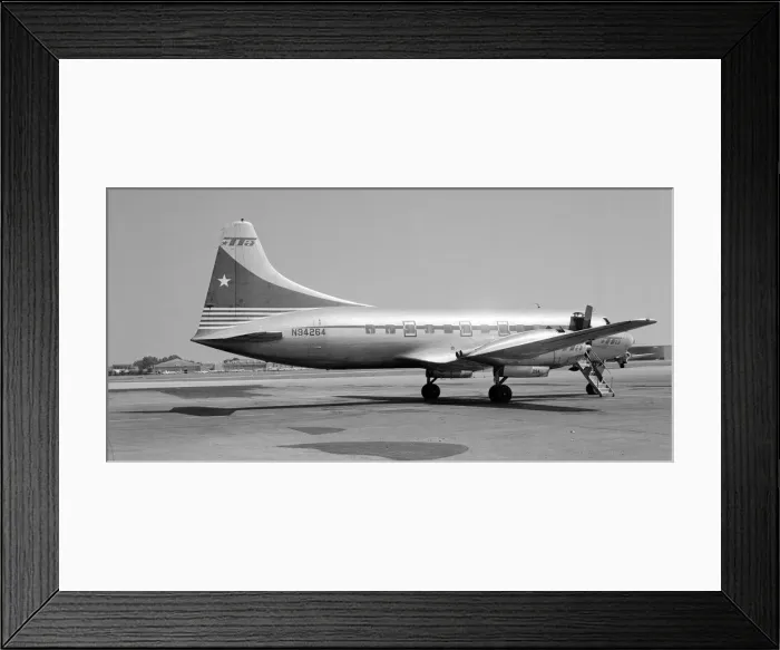 Framed Print : Convair CV-240 N94264 Framed Print : Convair CV-240 N94264