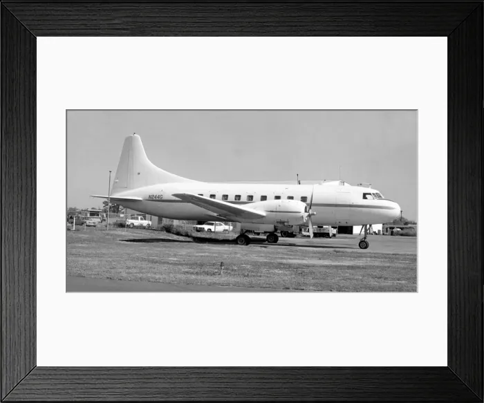 Framed Print : Convair CV-240-23 N244G Framed Print : Convair CV-240-23 N244G