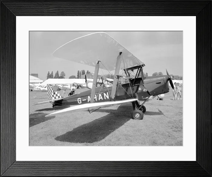 Framed Print : de Havilland DH. 82A Tiger Moth G-AHAN Framed Print : de Havilland DH. 82A Tiger Moth G-AHAN