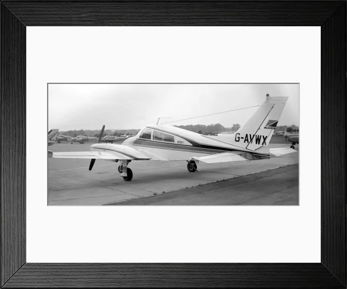 Framed Print : Cessna 310L G-AVWX Framed Print : Cessna 310L G-AVWX