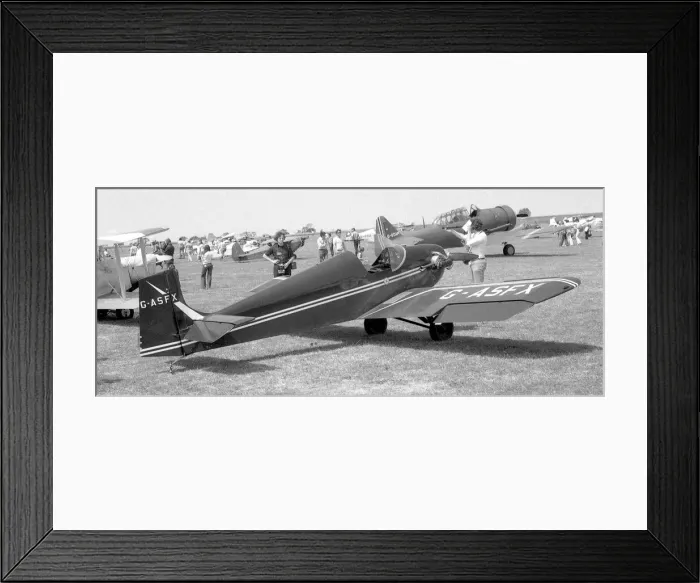 Framed Print : Druine D. 31 Turbulent G-ASFX Framed Print : Druine D. 31 Turbulent G-ASFX