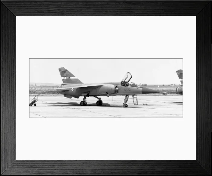 Framed Print : Dassault-Breguet Mirage F. 1C 12-ZG Framed Print : Dassault-Breguet Mirage F. 1C 12-ZG