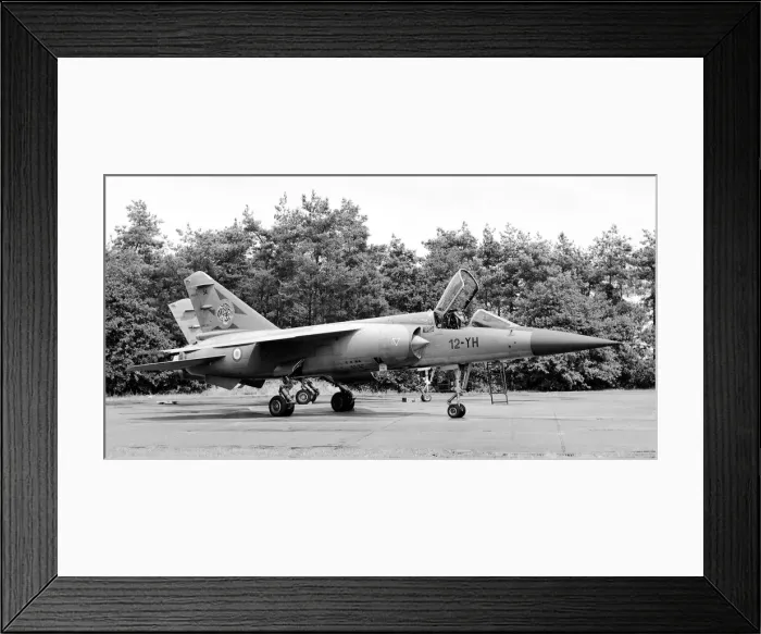 Framed Print : Dassault-Breguet Mirage F. 1C 12-YH Framed Print : Dassault-Breguet Mirage F. 1C 12-YH