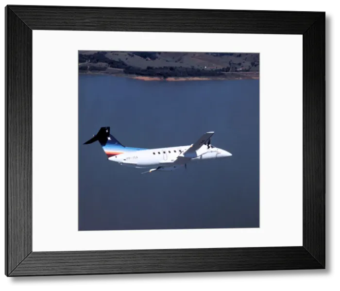 Framed Print : EMBRAER EMB-120 Brasilia PP-ISA Framed Print : EMBRAER EMB-120 Brasilia PP-ISA
