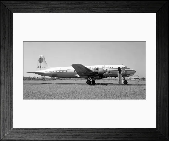 Framed Print : Douglas DC-6 XA-MUV Framed Print : Douglas DC-6 XA-MUV