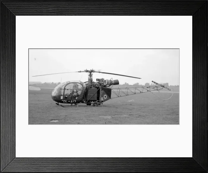 Framed Print : Sud-Aviation SE. 313 Alouette II Framed Print : Sud-Aviation SE. 313 Alouette II
