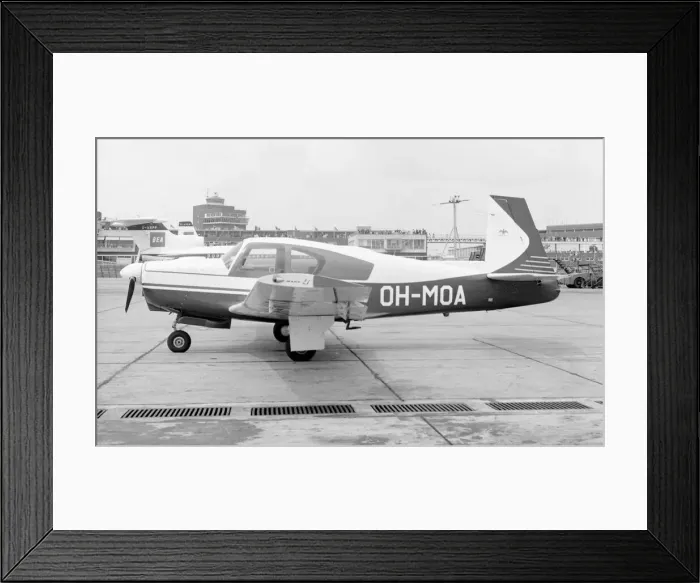 Framed Print : Mooney M. 20A Mark 21 OH-MOA Framed Print : Mooney M. 20A Mark 21 OH-MOA