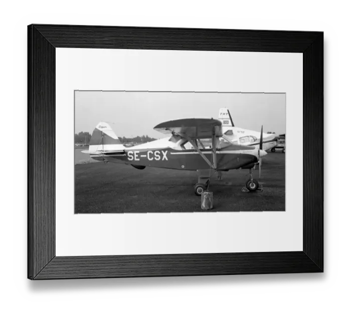 Framed Print : Piper PA-22 Caribbean SE-CSX Framed Print : Piper PA-22 Caribbean SE-CSX
