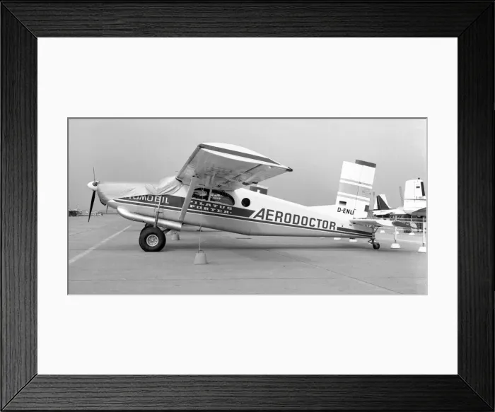 Framed Print : Pilatus PC-6 Porter D-ENLI Framed Print : Pilatus PC-6 Porter D-ENLI