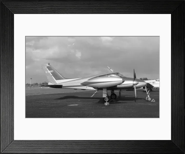 Framed Print : Cessna 310D G-ARBC