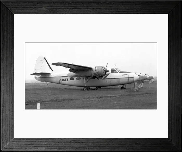 Framed Print : Hunting-Percival P. 66 Pembroke C. 1 N46EA Framed Print : Hunting-Percival P. 66 Pembroke C. 1 N46EA