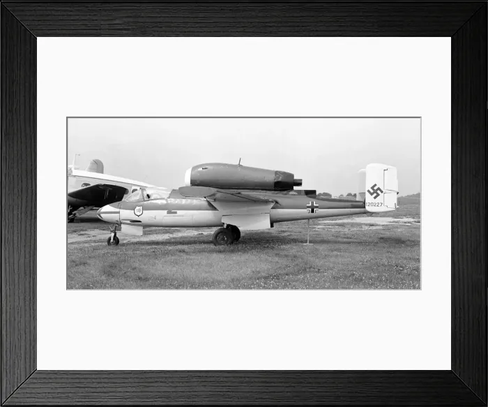 Framed Print : Heinkel He162A-2 Red 2 Framed Print : Heinkel He162A-2 Red 2