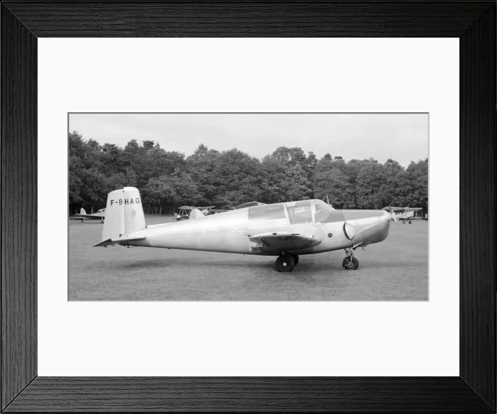 Framed Print : SaB 91B Safir F-BHAG Framed Print : SaB 91B Safir F-BHAG