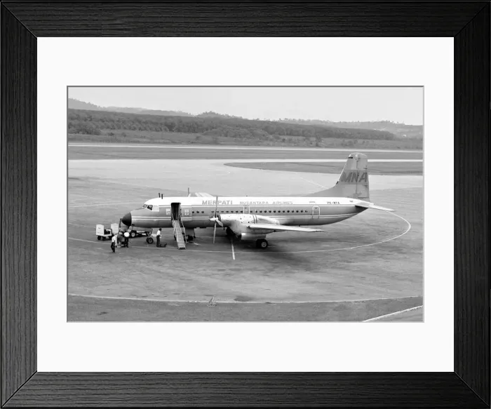 Framed Print : NAMC YS-11-117 PK-MYA Framed Print : NAMC YS-11-117 PK-MYA