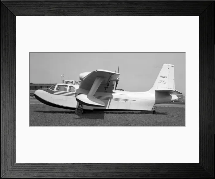 Framed Print : Piaggio P. 136L-1 Royal Gull N222A Framed Print : Piaggio P. 136L-1 Royal Gull N222A