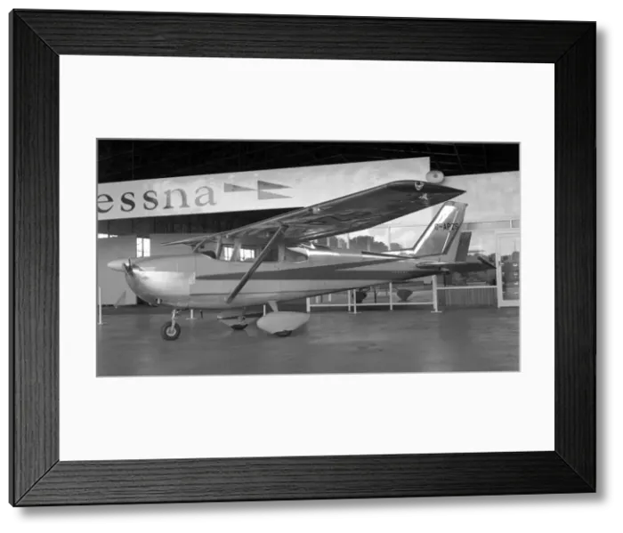 Framed Print : Cessna 175A G-APZS Framed Print : Cessna 175A G-APZS