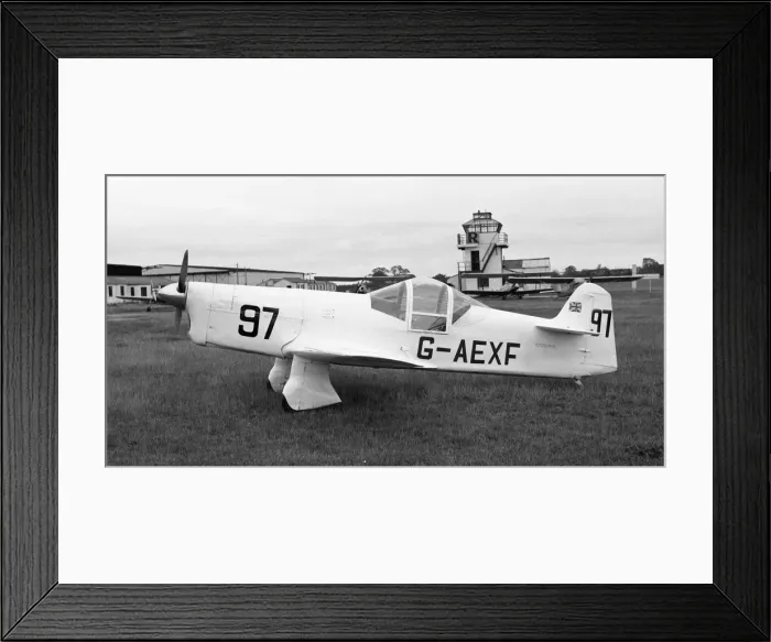 Framed Print : Percival E. 2H Mew Gull G-AEXF Framed Print : Percival E. 2H Mew Gull G-AEXF