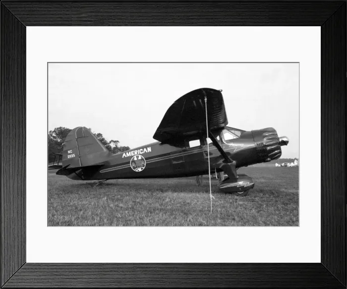 Framed Print : Stinson SR-10G NC21135 Framed Print : Stinson SR-10G NC21135