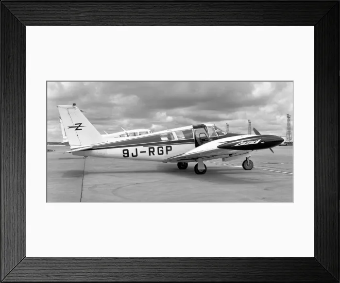 Framed Print : Piper PA-30 Twin Commanche 9J-RGP Framed Print : Piper PA-30 Twin Commanche 9J-RGP