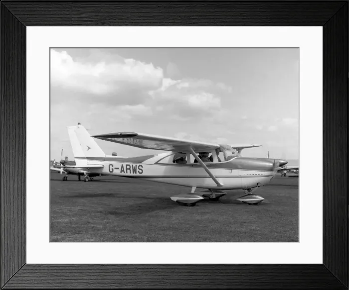 Framed Print : Cessna 175C Skylark G-ARWS Framed Print : Cessna 175C Skylark G-ARWS