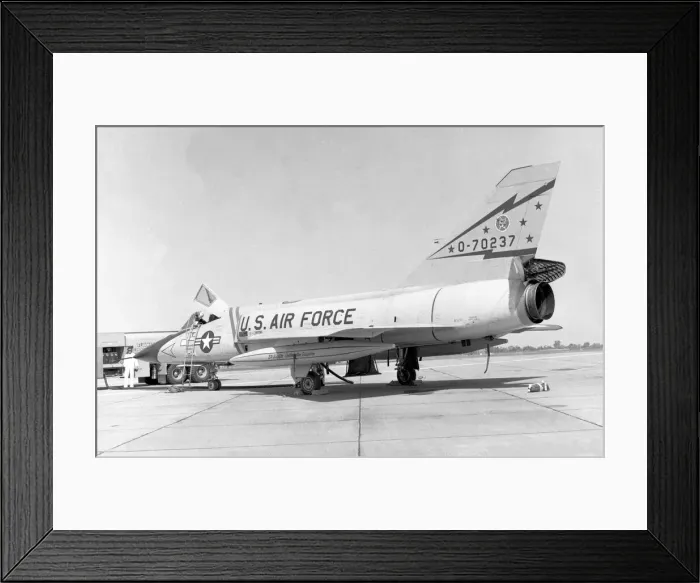 Framed Print : Convair F-106A Delta Dart O-70237 Framed Print : Convair F-106A Delta Dart O-70237