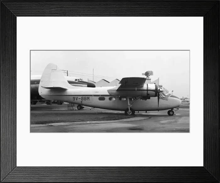 Framed Print : Percival P. 54 Prince 4 9V-BBM