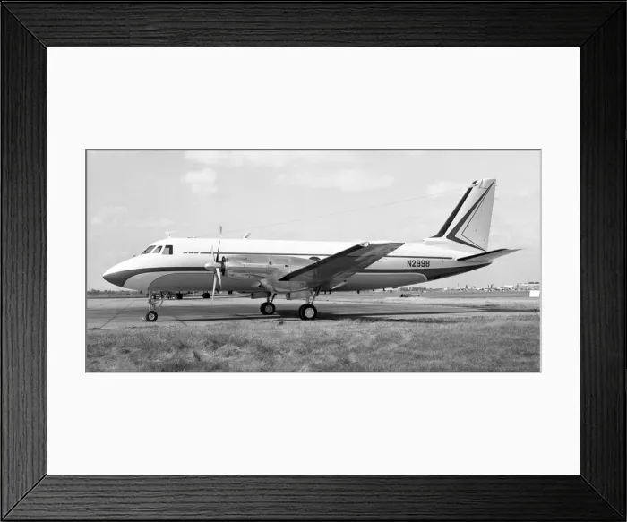 Framed Print : Grumman G. 159 Gulfstream I N2998 Framed Print : Grumman G. 159 Gulfstream I N2998