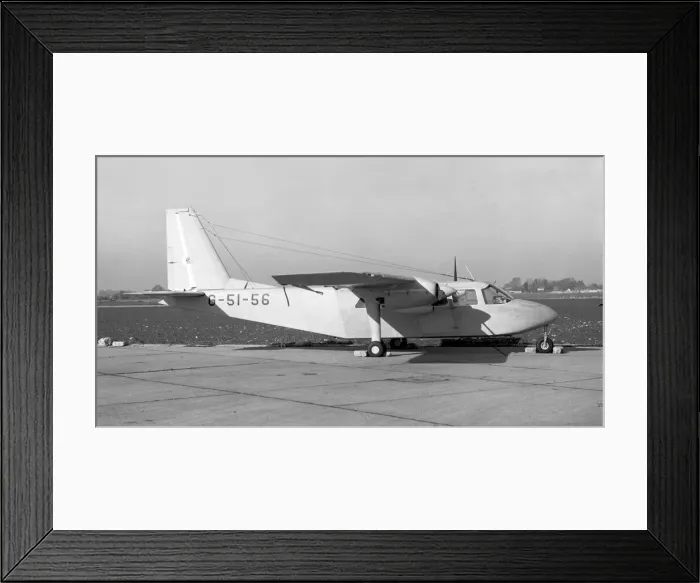 Framed Print : Britten-Norman BN-2A-8 Islander G-51-56 Framed Print : Britten-Norman BN-2A-8 Islander G-51-56