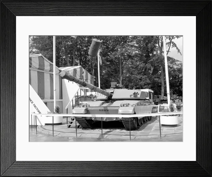 Framed Print : Challenger 1 tank Framed Print : Challenger 1 tank