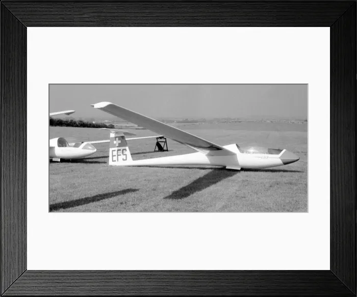Framed Print : Rolladen-Schneider LS-3 EFS Framed Print : Rolladen-Schneider LS-3 EFS